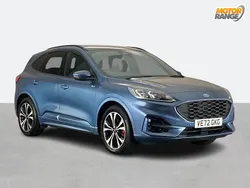 Blue Used 2022 Ford Kuga ST-Line X SUV | £22,895 (Fair price)