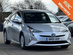 Silver Used 2018 Toyota Prius Active Hatchback | £9,500 (Expensive)