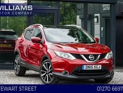 Red Used 2015 Nissan Qashqai S SUV | £7,790 (Fair price)