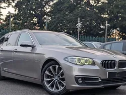 Silver Used 2016 BMW 520 Luxury Line Estate | £10,888 (Fair price)