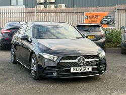 Black Used 2018 Mercedes A200 AMG Line Premium Hatchback | £13,999 (Fair price)