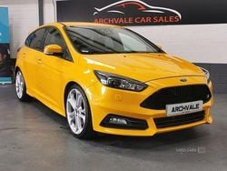 Yellow Used 2017 Ford Focus ST Hatchback | £10,995 (Fair price)
