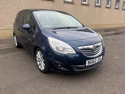Blue Used 2012 Vauxhall Meriva MPV | £3,250 (Fair price)