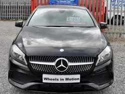 Black Used 2016 Mercedes A180 AMG line Hatchback | £8,995 (A bit pricey)