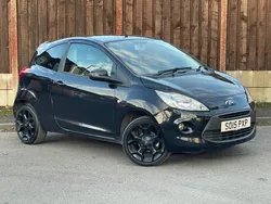 Black Used 2015 Ford Ka Zetec Hatchback | £3,295 (Good price)
