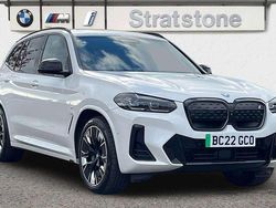 White Used 2022 BMW iX3 M Sport SUV | £29,699 (Fair price)