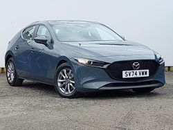 Grey Used 2024 Mazda 3 Center-Line Hatchback | £19,998 (Fair price)