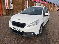 White Used 2016 Peugeot 2008 Active SUV | £6,495 (Fair price)