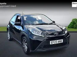 Black Used 2023 Toyota Aygo PURE Hatchback | £13,682 (Fair price)