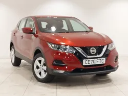 Red Used 2020 Nissan Qashqai Acenta Premium SUV | £13,798 (Good price)