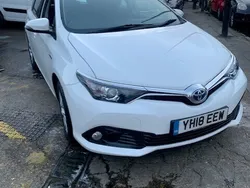 White Used 2018 Toyota Auris Hybrid Hatchback | £7,400 (Super price)