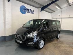 Black Used 2022 Ford Tourneo Custom Titanium Van | £21,790
