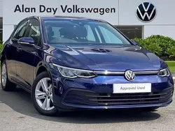 Blue Used 2021 VW Golf VIII Life Hatchback | £16,995 (Good price)