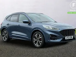 Blue Used 2021 Ford Kuga ST-Line X SUV | £19,199 (Fair price)