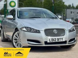 Silver Used 2012 Jaguar XF Portfolio Sedan | £7,450 (Fair price)