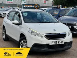 White Used 2015 Peugeot 2008 Access SUV | £3,975 (Fair price)