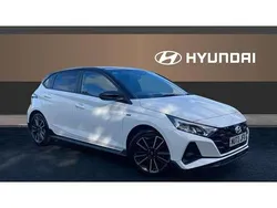White Used 2023 Hyundai i20 N Line Hatchback | £16,656 (Fair price)