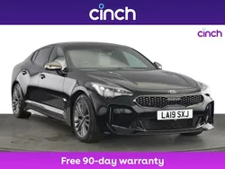 Black Used 2019 Kia Stinger GT-Line S Sedan | £20,899 (Fair price)