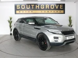 Gold Used 2013 Land Rover Range Rover evoque Prestige Coupe | £8,989 (Fair price)