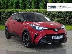 Red/black Used 2021 Toyota C-HR Sport SUV | £20,995 (A bit pricey)