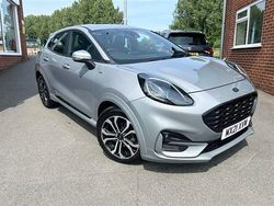 Silver Used 2021 Ford Puma ST-Line SUV | £14,295 (Fair price)