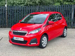 Red Used 2018 Peugeot 108 Active Hatchback | £7,250 (Fair price)