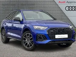 Blue Used 2024 Audi Q5 Sportback Black Edition SUV | £42,990 (Fair price)