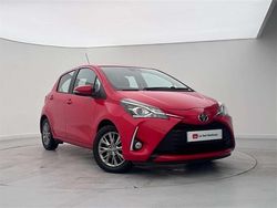 Red Used 2017 Toyota Yaris Hatchback | £9,699 (Fair price)