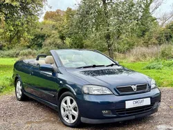 Blue Used 2002 Vauxhall Astra Cabriolet Cabriolet | £2,999 (Fair price)