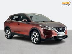 Red Used 2022 Nissan Qashqai N-Connecta SUV | £20,695 (A bit pricey)