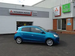 Blue Used 2015 Mitsubishi Mirage Hatchback | £4,999 (Fair price)