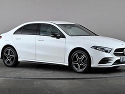 White Used 2021 Mercedes A250 AMG line Sedan | £23,998 (Expensive)