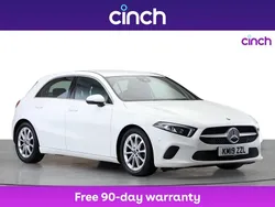 White Used 2019 Mercedes A200 Executive Hatchback | £15,449 (Fair price)