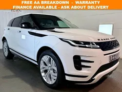 White Used 2022 Land Rover Range Rover evoque SE Dynamic SUV | £29,495 (Fair price)