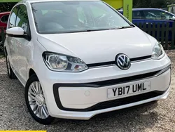 White Used 2017 VW up! move up! Hatchback | £6,350 (Fair price)