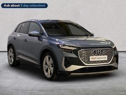 Blue Used 2022 Audi Q4 e-tron S-Line SUV | £27,351
