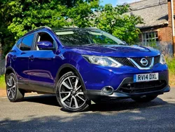 Blue Used 2014 Nissan Qashqai Tekna SUV | £3,995 (Fair price)