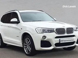 White Used 2015 BMW X3 M Sport SUV | £17,995 (Expensive)