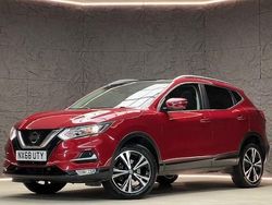 Red Used 2018 Nissan Qashqai N-Connecta SUV | £10,695 (Fair price)