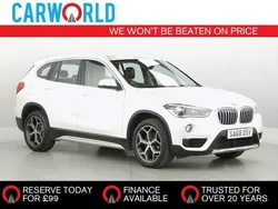 White Used 2018 BMW X1 xLine SUV | £12,300 (Fair price)