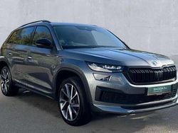 Graphite grey metallic Used 2022 Skoda Kodiaq SportLine SUV | £30,490 (Fair price)