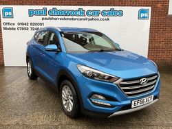 Blue Used 2016 Hyundai Tucson SE SUV | £7,699 (Fair price)