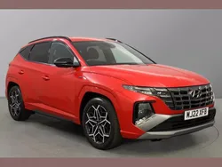 Red Used 2022 Hyundai Tucson N Line SUV | £22,904 (Fair price)