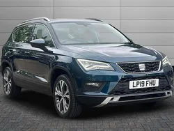 Lava blue Used 2019 Seat Ateca SE Technology SUV | £14,850 (Fair price)