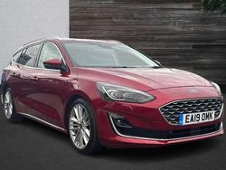Red Used 2019 Ford Focus Vignale Estate | £13,990 (Fair price)