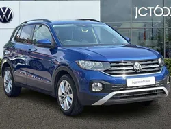 Blue Used 2021 VW T-Cross SE SUV | £12,340 (Fair price)