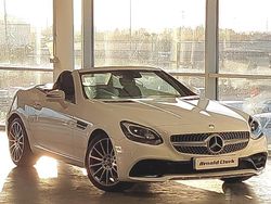 White Used 2017 Mercedes SLC200 AMG line Cabriolet | £15,998 (Fair price)