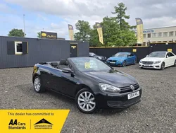 Black Used 2014 VW Golf Cabriolet SE Cabriolet | £5,495 (Fair price)