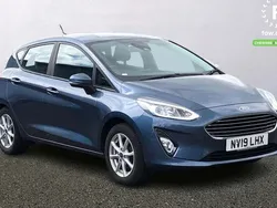 Blue Used 2019 Ford Fiesta Zetec Hatchback | £9,399 (Good price)