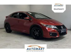 Red Used 2016 Honda Civic Sport Hatchback | £9,995 (Fair price)